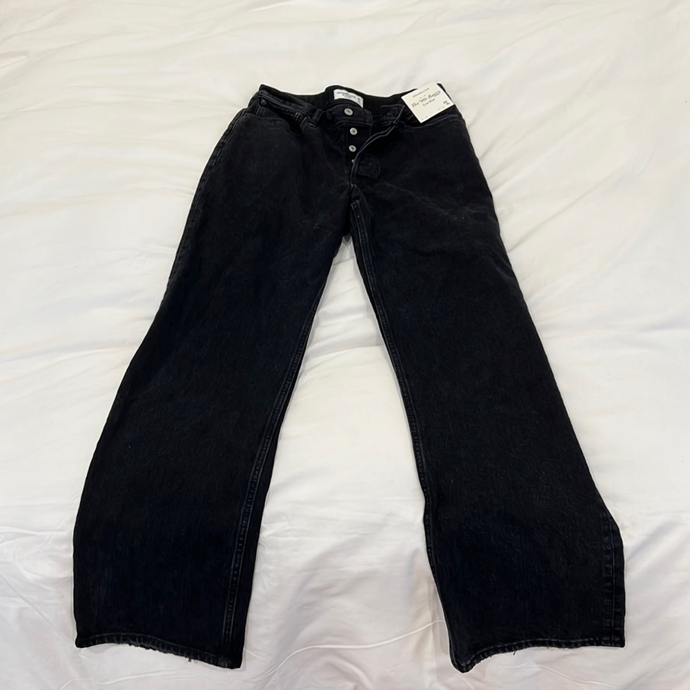 Black Long Abercrombie Jeans